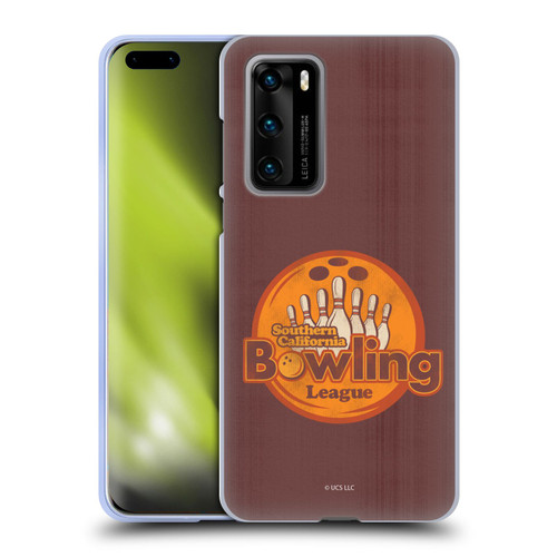 The Big Lebowski Graphics Bowling Soft Gel Case for Huawei P40 5G