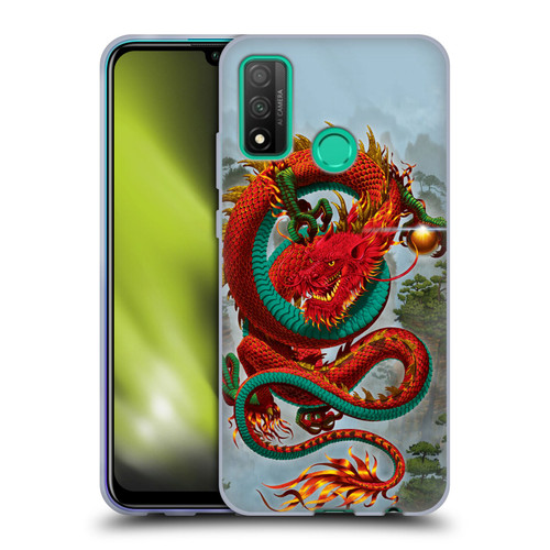 Vincent Hie Graphics Good Fortune Dragon Soft Gel Case for Huawei P Smart (2020)