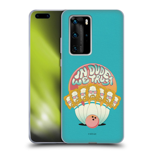 The Big Lebowski Graphics In Dude We Trust Soft Gel Case for Huawei P40 Pro / P40 Pro Plus 5G