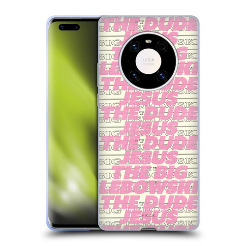 The Big Lebowski Graphics Typography Soft Gel Case for Huawei Mate 40 Pro 5G