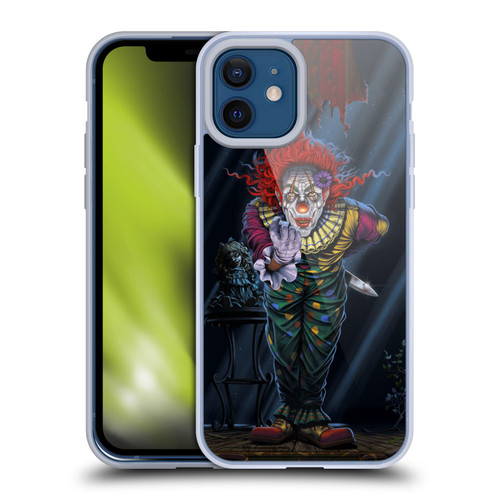 Vincent Hie Graphics Surprise Clown Soft Gel Case for Apple iPhone 12 / iPhone 12 Pro
