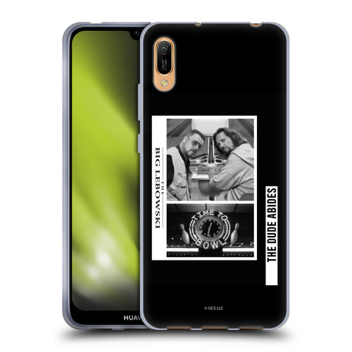 The Big Lebowski Graphics Black And White Soft Gel Case for Huawei Y6 Pro (2019)