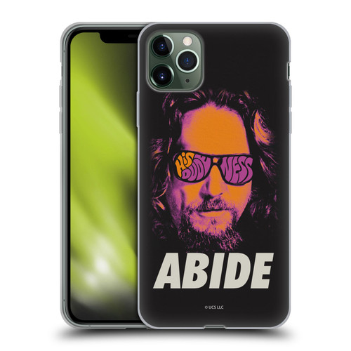 The Big Lebowski Graphics The Dude Neon Soft Gel Case for Apple iPhone 11 Pro Max
