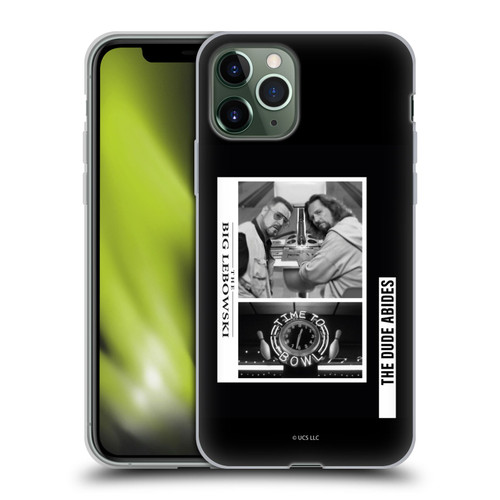 The Big Lebowski Graphics Black And White Soft Gel Case for Apple iPhone 11 Pro