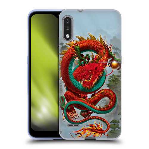 Vincent Hie Graphics Good Fortune Dragon Soft Gel Case for LG K22