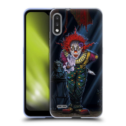 Vincent Hie Graphics Surprise Clown Soft Gel Case for LG K22