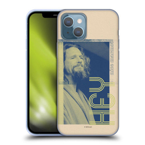 The Big Lebowski Graphics The Dude Soft Gel Case for Apple iPhone 13
