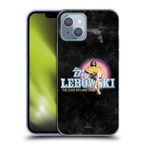 The Big Lebowski Graphics The Dude Returns Soft Gel Case for Apple iPhone 14