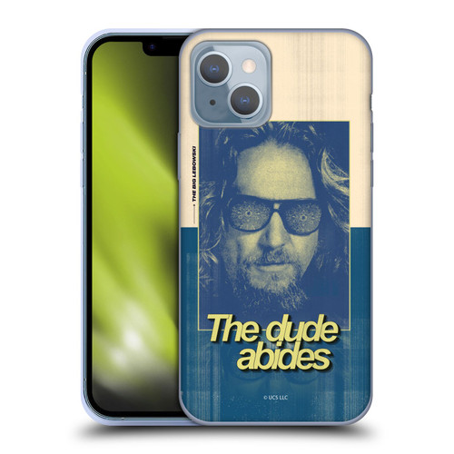 The Big Lebowski Graphics The Dude Abides Soft Gel Case for Apple iPhone 14