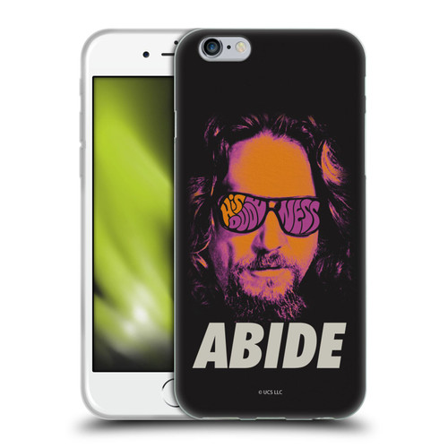The Big Lebowski Graphics The Dude Neon Soft Gel Case for Apple iPhone 6 / iPhone 6s