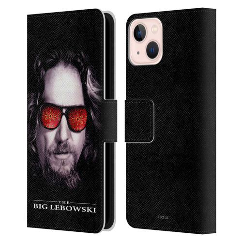 The Big Lebowski Graphics Key Art Leather Book Wallet Case Cover For Apple iPhone 13