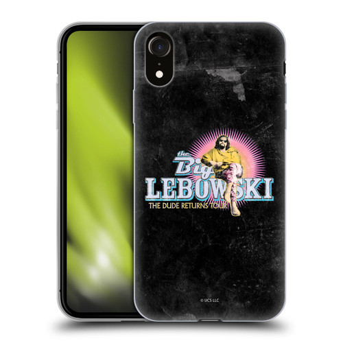The Big Lebowski Graphics The Dude Returns Soft Gel Case for Apple iPhone XR