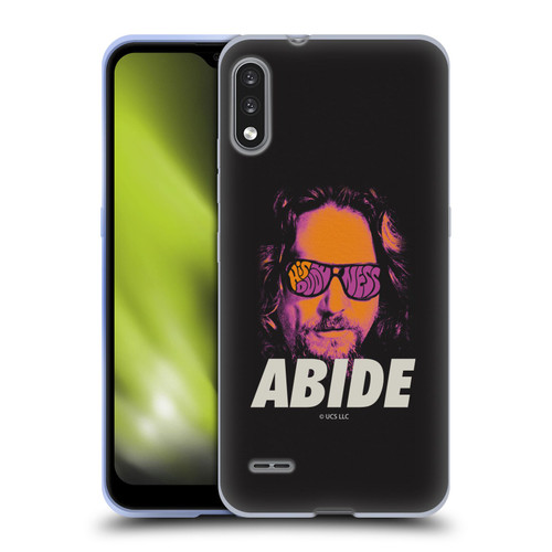 The Big Lebowski Graphics The Dude Neon Soft Gel Case for LG K22