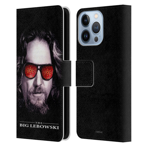 The Big Lebowski Graphics Key Art Leather Book Wallet Case Cover For Apple iPhone 13 Pro