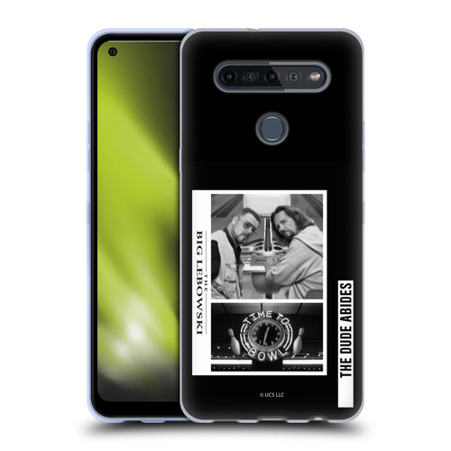 The Big Lebowski Graphics Black And White Soft Gel Case for LG K51S