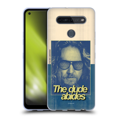 The Big Lebowski Graphics The Dude Abides Soft Gel Case for LG K51S