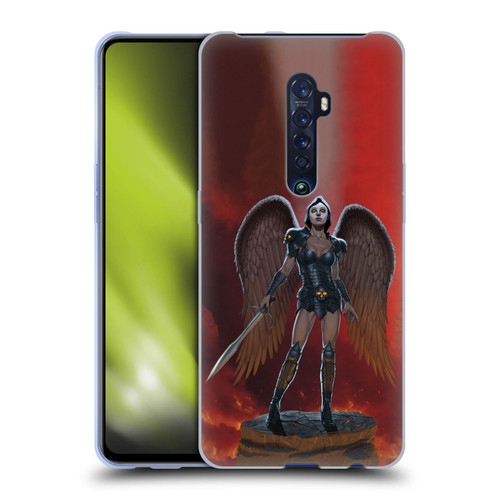 Vincent Hie Graphics Angel Of Vengeance Soft Gel Case for OPPO Reno 2