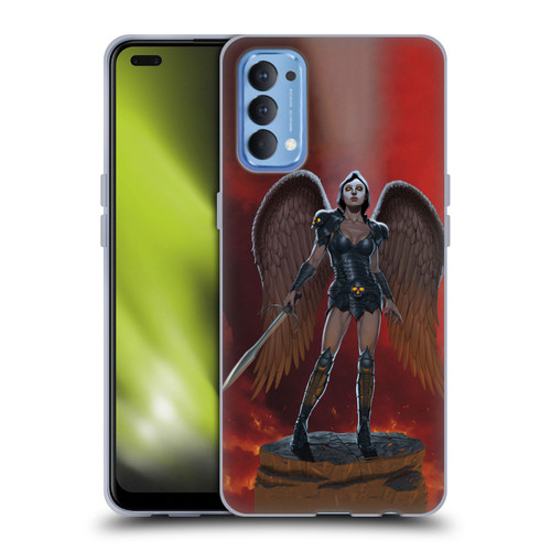 Vincent Hie Graphics Angel Of Vengeance Soft Gel Case for OPPO Reno 4 5G