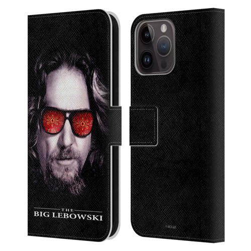 The Big Lebowski Graphics Key Art Leather Book Wallet Case Cover For Apple iPhone 15 Pro Max