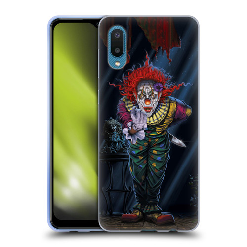 Vincent Hie Graphics Surprise Clown Soft Gel Case for Samsung Galaxy A02/M02 (2021)