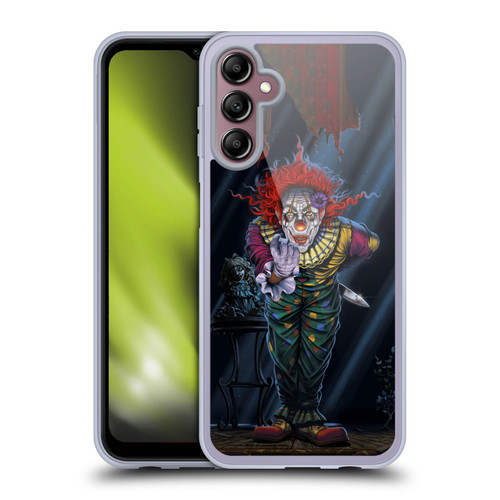 Vincent Hie Graphics Surprise Clown Soft Gel Case for Samsung Galaxy A14 5G