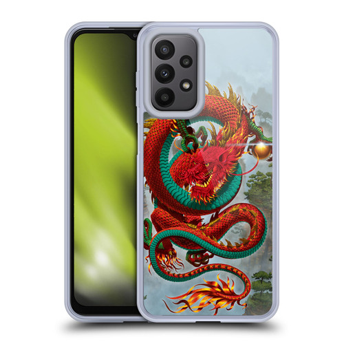 Vincent Hie Graphics Good Fortune Dragon Soft Gel Case for Samsung Galaxy A23 / 5G (2022)