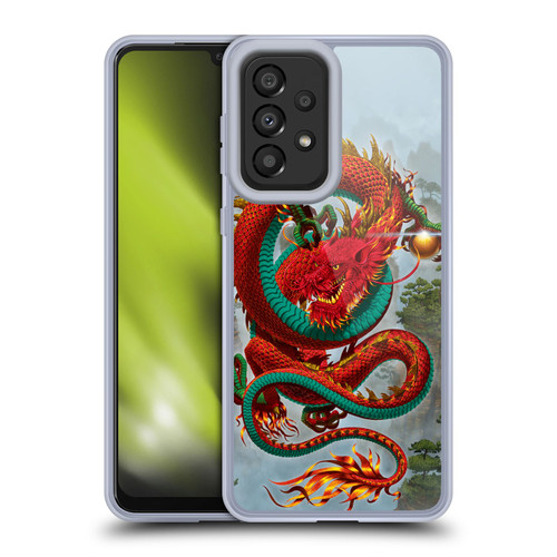 Vincent Hie Graphics Good Fortune Dragon Soft Gel Case for Samsung Galaxy A33 5G (2022)