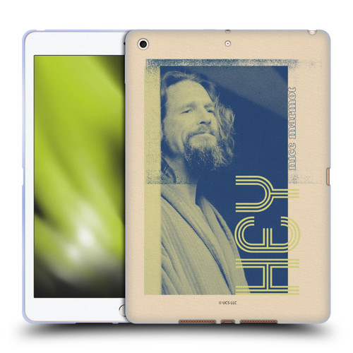The Big Lebowski Graphics The Dude Soft Gel Case for Apple iPad 10.2 2019/2020/2021