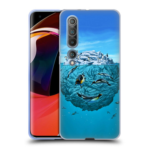 Vincent Hie Graphics Penguin Wink Soft Gel Case for Xiaomi Mi 10 5G / Mi 10 Pro 5G