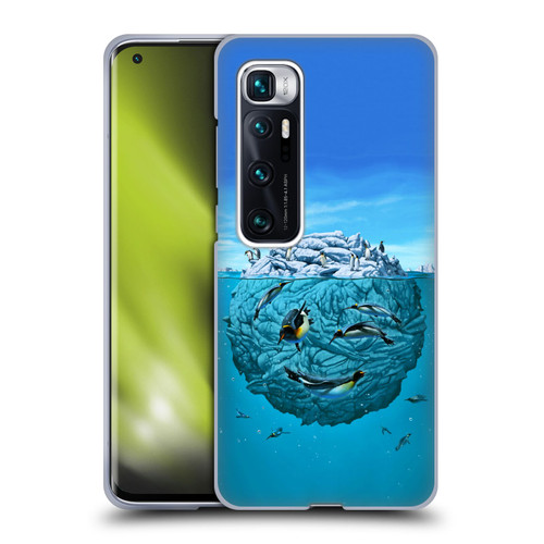 Vincent Hie Graphics Penguin Wink Soft Gel Case for Xiaomi Mi 10 Ultra 5G