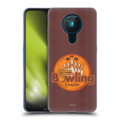 The Big Lebowski Graphics Bowling Soft Gel Case for Nokia 5.3