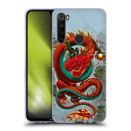 Vincent Hie Graphics Good Fortune Dragon Soft Gel Case for Xiaomi Redmi Note 8T