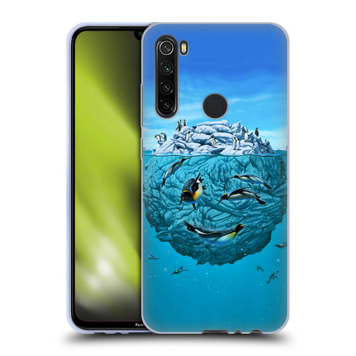 Vincent Hie Graphics Penguin Wink Soft Gel Case for Xiaomi Redmi Note 8T