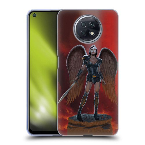 Vincent Hie Graphics Angel Of Vengeance Soft Gel Case for Xiaomi Redmi Note 9T 5G