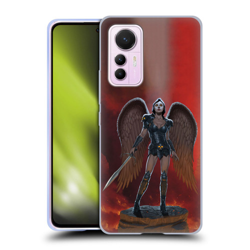 Vincent Hie Graphics Angel Of Vengeance Soft Gel Case for Xiaomi 12 Lite
