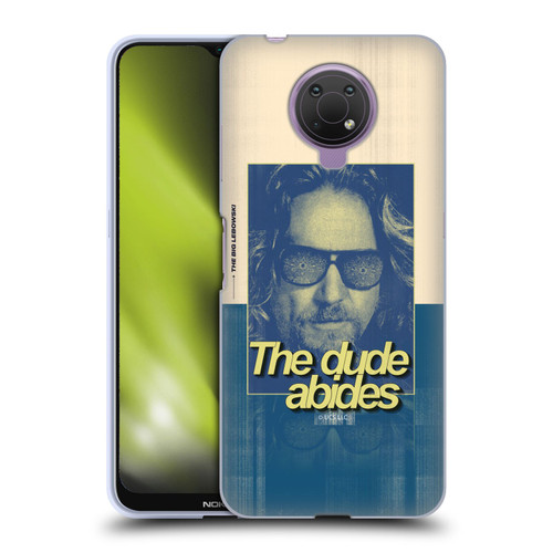 The Big Lebowski Graphics The Dude Abides Soft Gel Case for Nokia G10