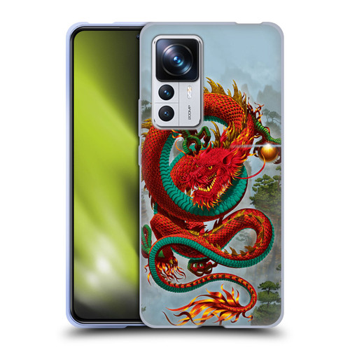 Vincent Hie Graphics Good Fortune Dragon Soft Gel Case for Xiaomi 12T Pro