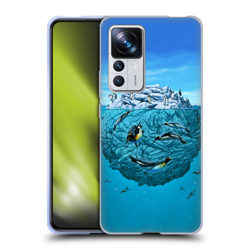 Vincent Hie Graphics Penguin Wink Soft Gel Case for Xiaomi 12T Pro