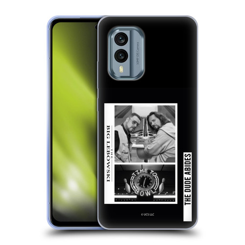 The Big Lebowski Graphics Black And White Soft Gel Case for Nokia X30