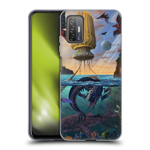 Vincent Hie Key Art Alien World Soft Gel Case for HTC Desire 21 Pro 5G