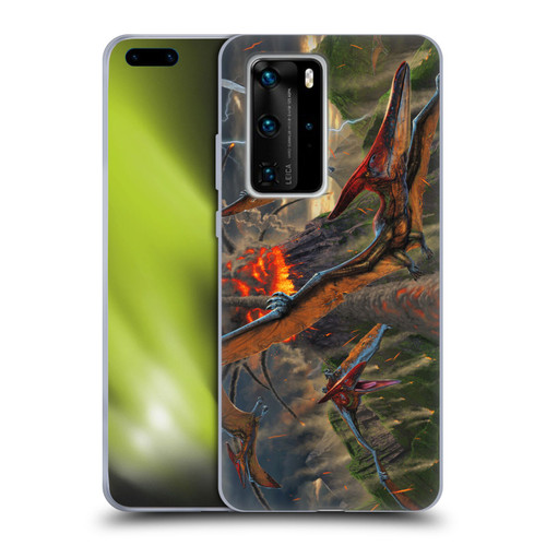 Vincent Hie Key Art Eruption Soft Gel Case for Huawei P40 Pro / P40 Pro Plus 5G