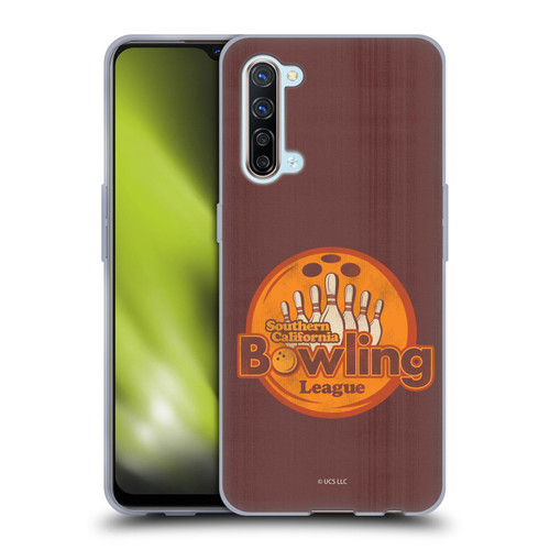 The Big Lebowski Graphics Bowling Soft Gel Case for OPPO Find X2 Lite 5G