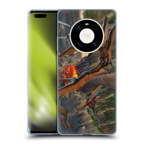 Vincent Hie Key Art Eruption Soft Gel Case for Huawei Mate 40 Pro 5G
