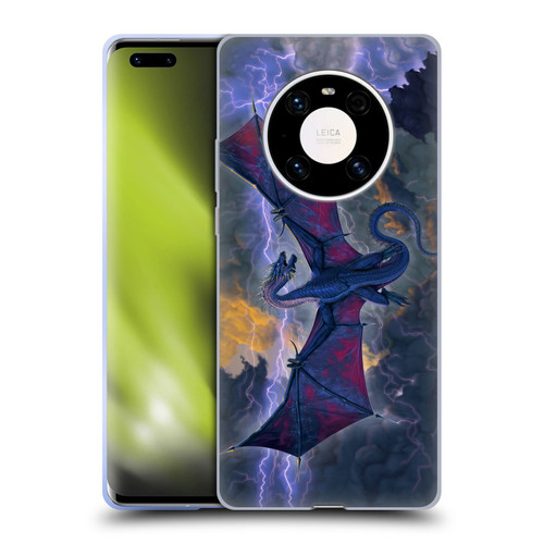 Vincent Hie Key Art Thunder Dragon Soft Gel Case for Huawei Mate 40 Pro 5G
