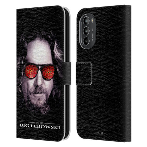 The Big Lebowski Graphics Key Art Leather Book Wallet Case Cover For Motorola Moto G82 5G