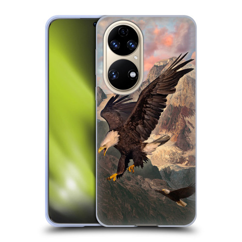 Vincent Hie Key Art Eagle Strike Soft Gel Case for Huawei P50
