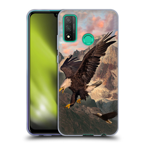 Vincent Hie Key Art Eagle Strike Soft Gel Case for Huawei P Smart (2020)