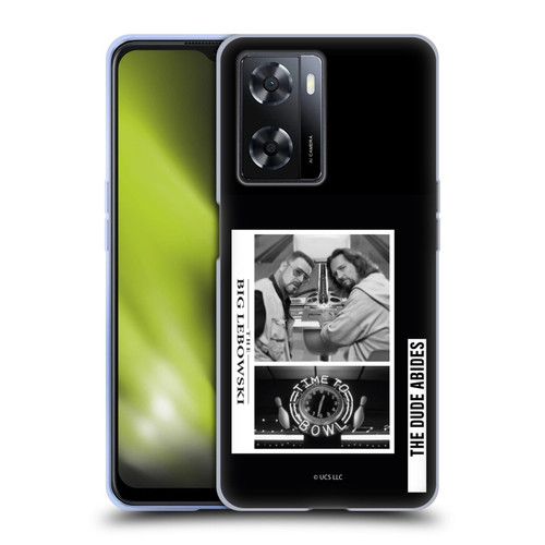 The Big Lebowski Graphics Black And White Soft Gel Case for OPPO A57s