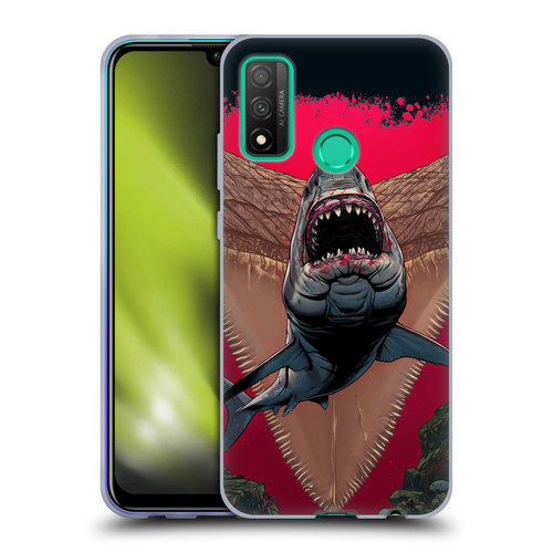 Vincent Hie Key Art Shark Soft Gel Case for Huawei P Smart (2020)