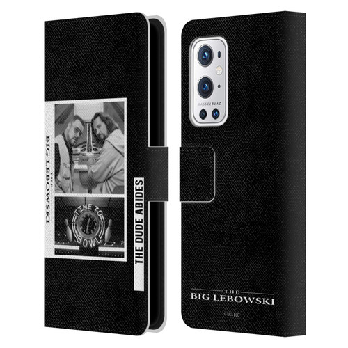 The Big Lebowski Graphics Black And White Leather Book Wallet Case Cover For OnePlus 9 Pro